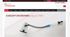 Desktop Screenshot of concept-microfibre.com