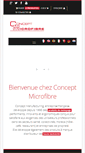 Mobile Screenshot of concept-microfibre.com
